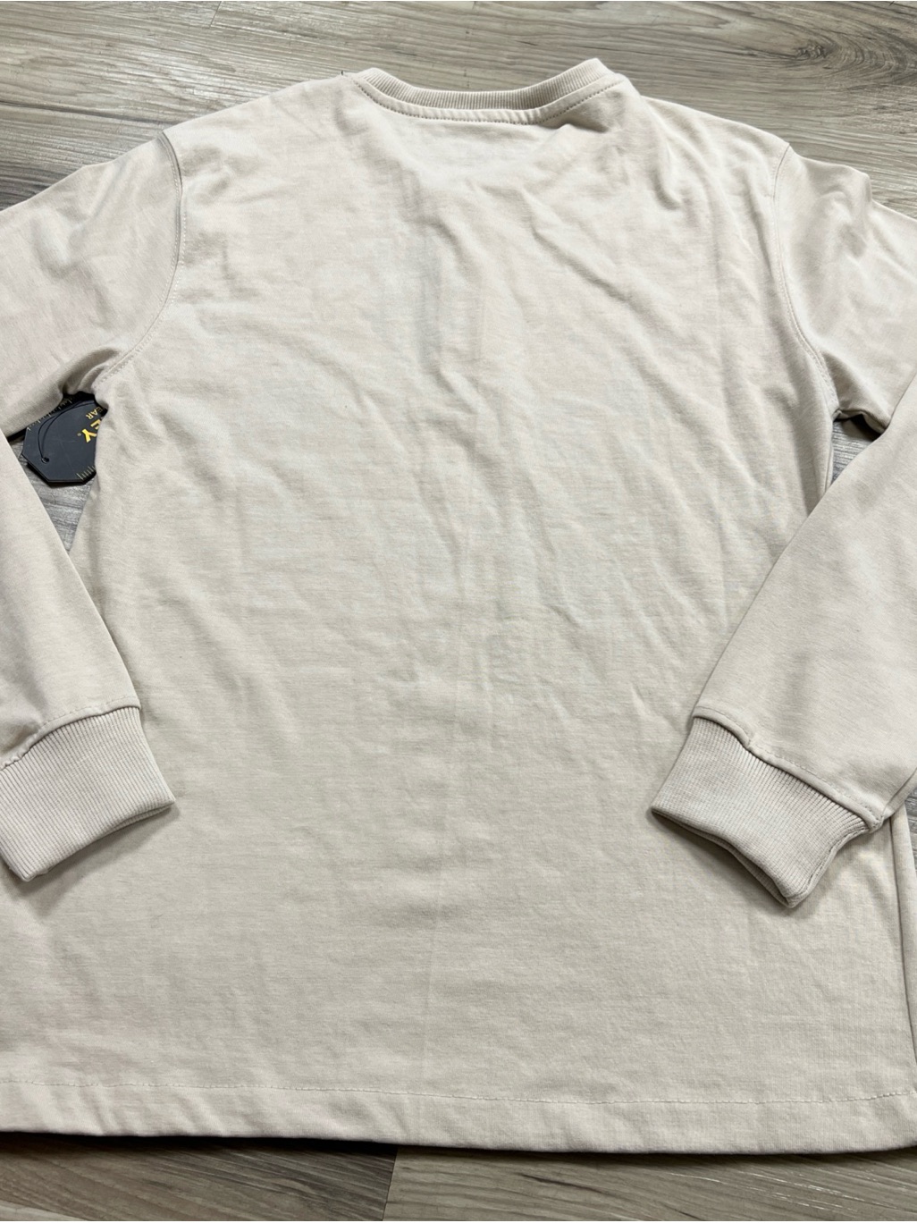 Stanley Workwear Cotton Blend Henley Long Sleeve Shirt Ice Gray Men’s Small Nwt — image 6 of 6